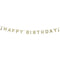 Say It With Glitter 'Happy Birthday' Garland - 3.5m