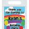 Personalised Rainbow Design Card Insert With Sealed Party Bag - Pack of 8