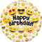 Emoji Birthday Foil Balloon - 18