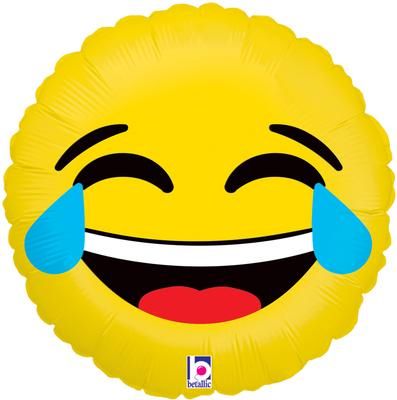 Emoji LOL Foil Balloon - 18"