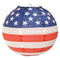 American Flag Paper Lanterns - 23cm