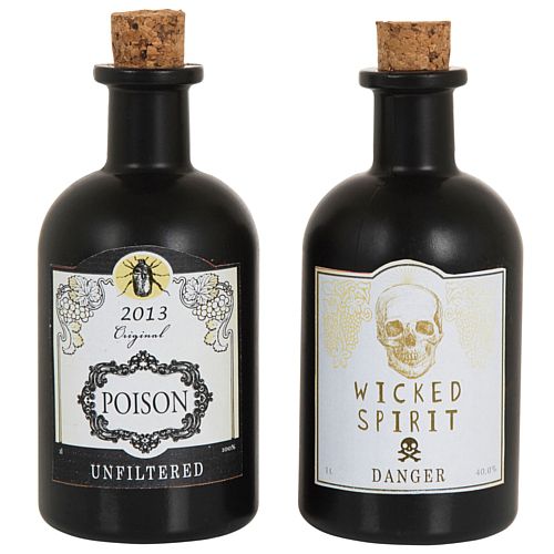 Poison Bottle - 15cm - Pack of 2