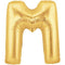 Gold Letter M Foil Balloon - 40
