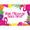 Tropical Flamingo Personalised Poster - A3