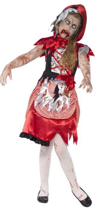 Children's Zombie Red Riding Hood Costume