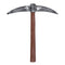 Realistic Silver Plastic Pickaxe Fancy Dress Prop - 49cm