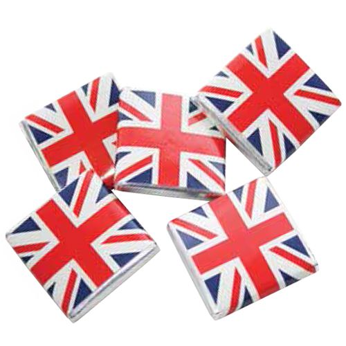 Union Jack Milk Chocolate Neapolitans - Each