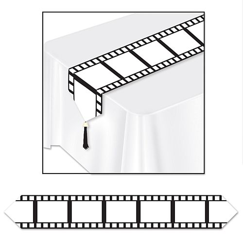 Filmstrip Paper Table Runner - 1.83m