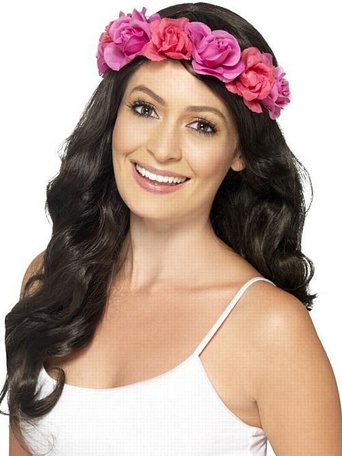 Pink Floral Headband