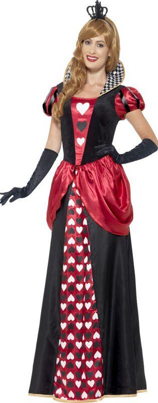 Royal Red Queen Of Hearts Costume