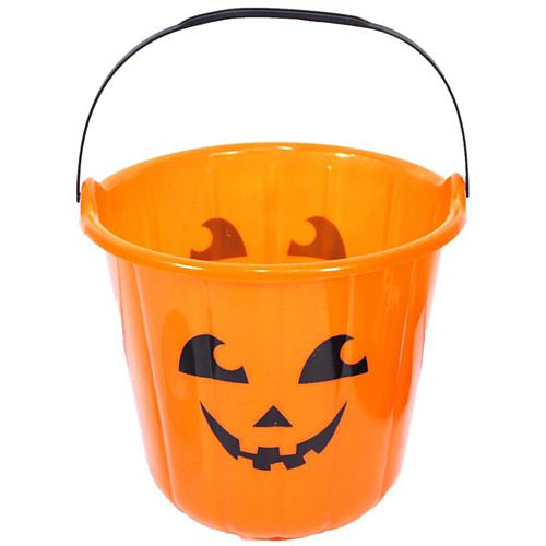 Orange Pumpkin Buckets - 18cm