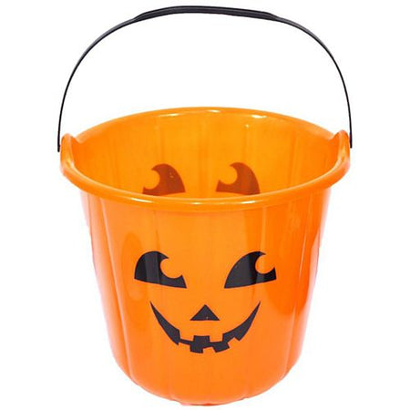 Orange Pumpkin Buckets - 18cm