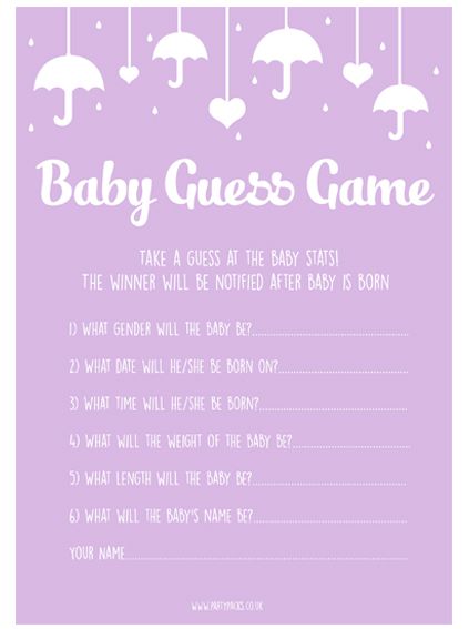 Baby Guess Game- Pack Of 8