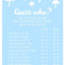 Baby Shower Guess Who? Mr & Mrs Game- Pack Of 8