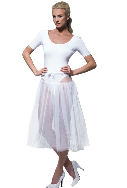 1950's White Petticoat