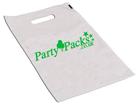 2000 Custom Plastic Party Bags- 1 Colour Print