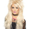 80's Female Mullet Wig, Blonde