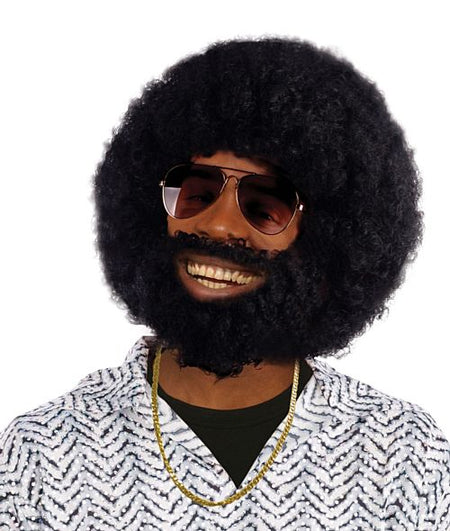 Afro Wig And Beard