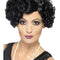 1920'S Flapper Wig, Black