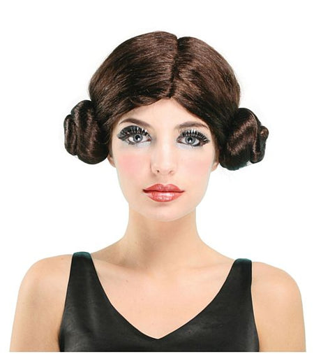 Space Princess Leia Wig