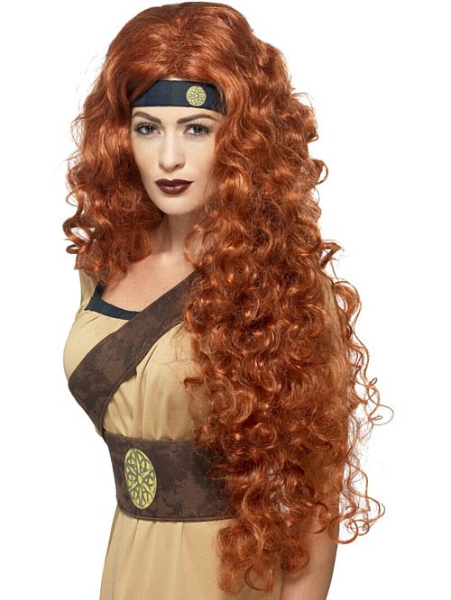 Medieval Warrior Queen Wig