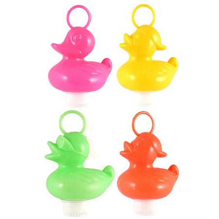 Plastic Weighted Duck with Hook - Assorted - 7cm - Each
