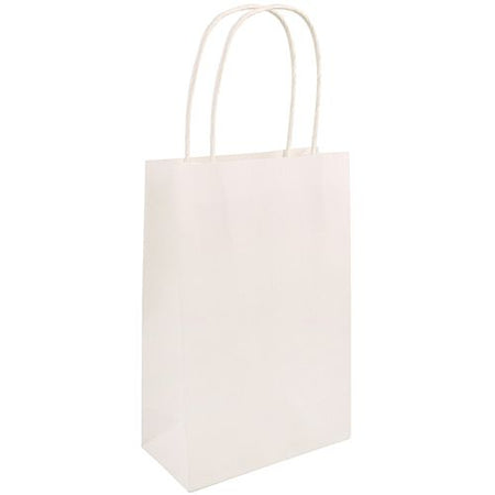 White Paper Party Bags - 21cm - Each