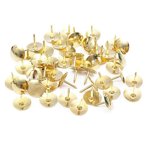 Brass Drawing Pins - Pack of 120
