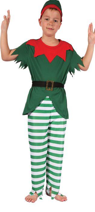 Boy's Elf Costume