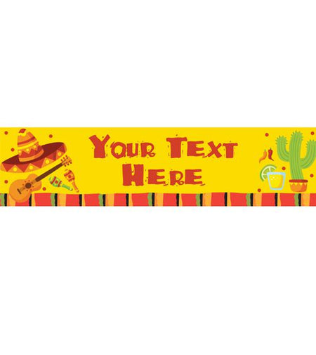 Mexican Personalised Banner - 1.2m