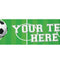 Football Personalised Banner - 1.2m