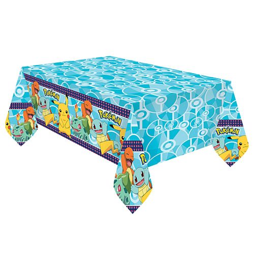 Pokemon Plastic Tablecloth - 1.8m