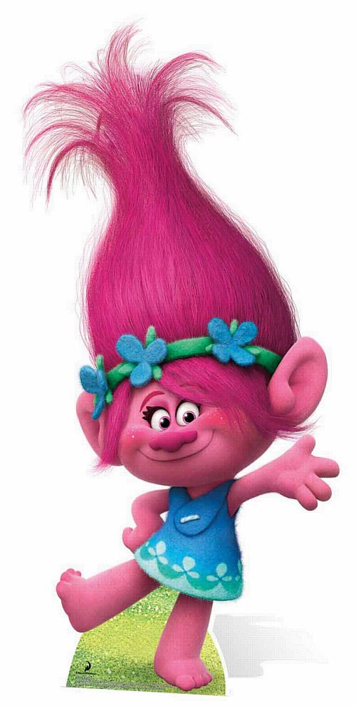 Princess Poppy Trolls Cutout - 94cm