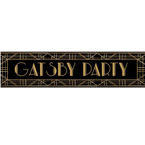 Gatsby 1920's Banner- 1.2m