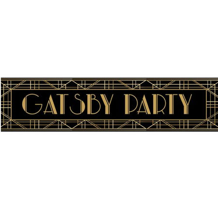 Gatsby 1920's Banner- 1.2m