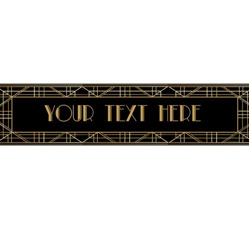 Gatsby Personalised Banner - 1.2m