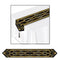 Gatsby Gold and Black Paper Table Runner - 1.83m