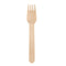 Wooden Fork - 16cm - Each