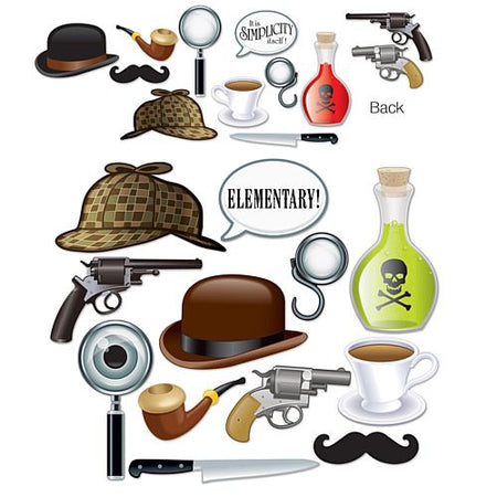 Sherlock Holmes Selfie Kit - 32cm - Pack of 12