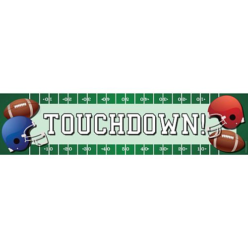 American Football Touchdown Banner - 1.2m