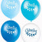 Blue Christening Balloons - 12