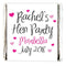 Personalised Chocolates- Hen Party White Design- Pack 16