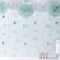 Rose Gold & Clouds Baby Shower String Decoration- Pack Of 6