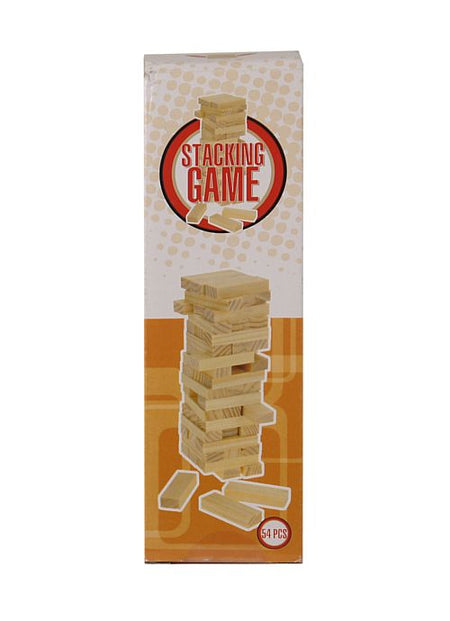 Small Wooden Stacking Game - 54 pieces