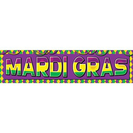 Mardi Gras Banner - 1.2m