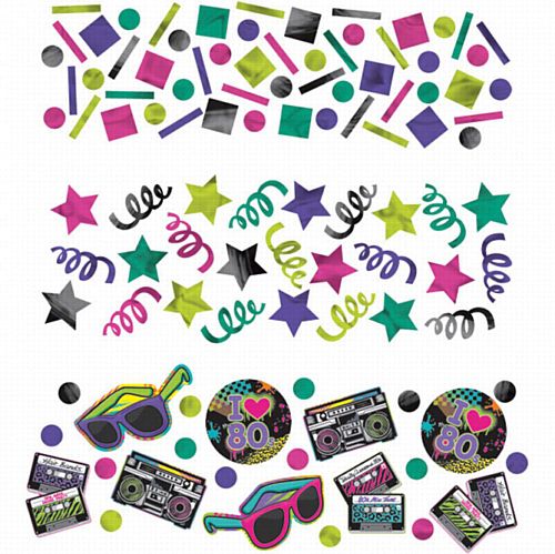 Totally 80s Confetti Value Pack - 34g