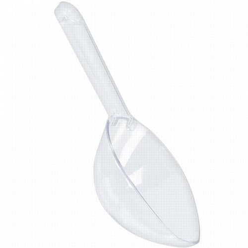 Candy Buffet Clear Plastic Scoop - 16.5cm