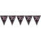 Pink Celebration 70th Plastic Pennant Bunting - 4m