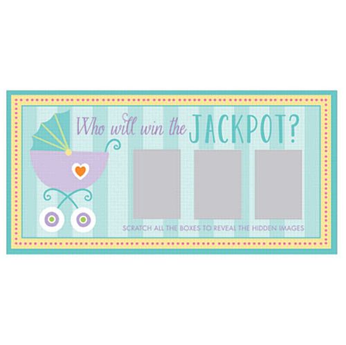 Baby Shower Scratch Cards- Pack of 12