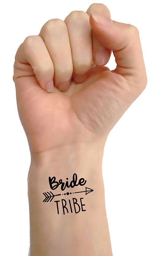 Bride Tribe Hen Party Tattoos- Pack Of 16